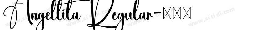 Angellita Regular字体转换